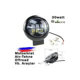 YSGMOTOPARTS Motosiklet Atv Offroad Tekne Traktör Vb. Araçlar İçin Sis Farı 1 Adet