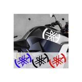 Ysgmotoparts Yamaha Logo Sticker Stiker Seti 2 Adet Reflektif Xmax-Nmax Mavi Renk