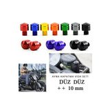 YSGMOTOPARTS Yamaha MT25-MT07-MT09 Ayna Deliği Boşluk Kapatıcı Vida Seti Siyah Renk