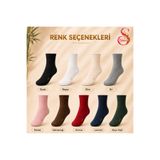 YSHINE Bambu Diyabetik Şeker Çorabı İnce Esnek Ağızlı Hafif Parfümlü Unisex Soket Çorap 9’lu Fırsat Paketi