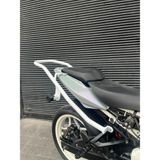 YSN Bajaj Pulsar NS200 Kuyruk Koruma Demiri – Yasin Motor Özel Üretim Arka Koruma Barı - Beyaz