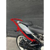 YSN Bajaj Pulsar NS200 Kuyruk Koruma Demiri – Yasin Motor Özel Üretim Arka Koruma Barı - Kırmızı