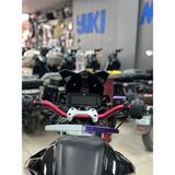 YSN Motosiklet Renkli Gidon Direksiyon Universal( Tvs Raider Uyumlu) - Kırmızı