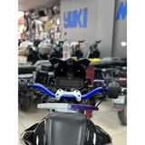 YSN Motosiklet Renkli Gidon Direksiyon Universal( Tvs Raider Uyumlu) - Mavi