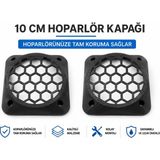 YSN Sounds 10M Hoparlör Kapağı - Plastik Kaliteli Midrange Hoparlör Kapak 10 cm - 2 Adet