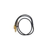 YSN SOUNDS Aux Rca Kablo 2 Metre - %100 Bakır 6mm Kablodan Bir Tarafı Aux Diğer Tarafı Rca Kablo - 2 Metre