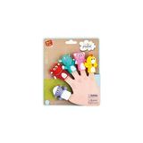Ysn Toys Özel Seri 5.li Hayvanlı Parmak Kukla Seti