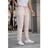 YŞRLİNE COLLECTİON YŞRLİNE ERKEK KREM JOGGER PANTOLON