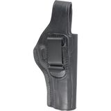 Yt Hobby Colt 1911 Için Gerçek Deri Belt Maşalı Tabanca Kılıfı - Sağ El Için - Siyah