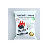 YT MARKETING Tek Kibritle Yanan Yeni Nesil Mangal Kömürü Tezyak Duman Is Kokuya Son Çevre Dostu 2 Kg