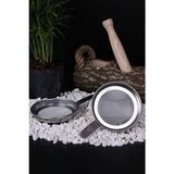 YT Shisha Shop Nargile Lülesi Kulplu Tel Ateşlik Şık Tasarım Metal Malzeme ile