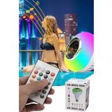 YT Uzaktan Kumandalı Bluetooth Hoparlörlü Akıllı Rgb Ledli Ampül Müzikli Ampül Ses Bombası
