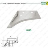 Ytm Alpler - Aydın Pulluk Bıçağı Uç Demiri 10 Numara