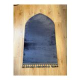 YTR HOME Kaymaz Taban Yıkanabilir Süngerli Yumuşak Peluş Seccade 70x120cm