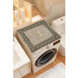 YTR HOME Yıkanabilir Çamaşır Makinesi Matı Kurutma Makinesi Örtüsü Koruma Matı Kaymaz Dot Taban Mat