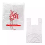 YTS Ekonomik Beyaz Atlet Poşet Orta Boy 27x50 Hışır Poşet