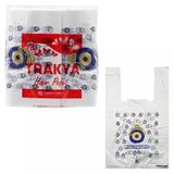YTS Trakya Nazar Boncuk Baskılı Poşet Küçük Boy 24x40 Atlet Poşet