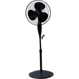 Yu-Ma-Tu MSY1802 45 W Güçte 40 cm Ayaklı Vantilatör 3 Hız Seçeneği ve Sessiz Çalışma Özelliği ile - Siyah