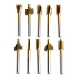 Yu-Su Tools Freze Uç Ahşap Oyma 10 Parça Hss Gravür Matkap Uç 3,2 mm