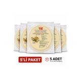 Yuandong 50 Yaprak Pirinç Yufkası, 10 Yaprak (22 cm) X 5 li Paket – Rice Paper Glutensiz| Vietnam Usulü Spring Roll & Sushi İçin İnce ve Esnek Pirinç Kağıdı