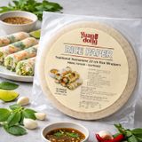 Yuandong Pirinç Yufkası 10 Yaprak 22 Cm, Rice Paper Glutensiz