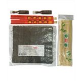 Yuandong Sushi Seti 1, 5 Yaprak Yosun, Sushi Matı, Chopstick, Soya Sosu, Evde Sushi Yap