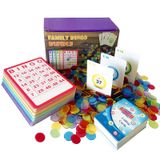 Yuanhe Komple Bingo Oyun Seti, 100 Bingo Kartı, 1000 Bingo Çipleri ve Güverte Arama Kartı ile Aile, Büyük Gruplar, Partiler, Oyun Geceleri için