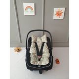 Yuar Baby - Puset Minderi - pamuklu kumaş - Açık Yeşil - 0 - 13 kg