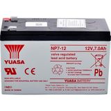Yuasa NP7-12L 12 V 7 Ah F2 Kalın Bakımsız Kuru Akü