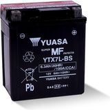 Yuasa YTX7L-BS 0 RH + Siyah Akü
