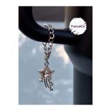 YuccaCo Accessorize Your Life Kuyruklu Parıltılı Yıldız Termos Süsü/Yıldızlı Termos Charm/Termos Aksesuar
