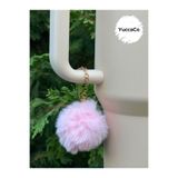 YuccaCo Accessorize Your Life Tüylü Ponpon Termos Uyumlu Aksesuar/Tüy Termos Charm/Termos süsü