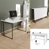 Yüceer Home Work Pro Ekstra Büyük Çalışma Masası Çizim Masası Bilgisayar Masası 80 x 120 cm - Beyaz