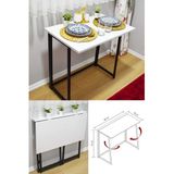 Yuceerhome Katlanabilir Mutfak Masasi Balkon Masasi Cok Amacli Tasinabilir Ayakta Durabilen Katlanir Masa