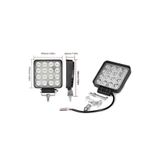 YücePlast 16 Ledli Geri Vites Lambası 12-24v 48w Offroad Projektör Çalışma Lambası 1 Adet