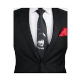 Yuchicly Atatürk Baskılı Kravat – Desenli Erkek Kravat