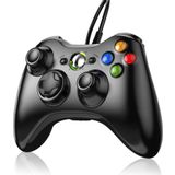 YUDEG Xbox 360 Kablolu Kumanda Xbox 360 (Siyah) için Oyun Kumandası