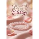 Yudi Atelier Orijinal Pembe Kuvars Doğal Taş Bileklik - Aşk, Sevgi ve Duygusal Şifa Taşı (6mm, 8mm)