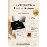 Yudi Atelier Zultanit Gümüş Renk Değiştiren Yüzük - Ayarlanabilir Damla Kesim - Anneye Sevgiliye Hediye