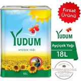Yudum 18 L Ayçiçek Yağı Doğal ve Organik Özellikleri ile Türkiye Üretimi - 18 lt