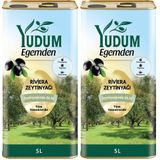 Yudum Egemden Riviera Zeytinyağı 5 Lt Teneke (2 paketi)