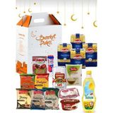 Yudum Ramazan Paketi Kumanya Yardım Erzak Gıda Kolisi 16 Parça Ürün Ekonomik Kumanya
