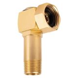 Yuecoom G1/2 Pirinç Hortum Makarası Parçaları Bağlantı Parçaları, Bahçe Hortum Adaptörü, Su Boruları ile Bahçe Yağmurlama Sulama Sistemlerini Bağlamak İçin Pirinç Yedek Parça Döner