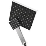 Yuen Krom Duş Seti Kare Tasarım Tepe ve El Duş Başlığı Su Tasarrufu Özellikli Ergonomik Kullanım