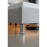 yuenze Baza Koltuk Kanepe Mobilya Ayağı İnce Diş Metrik 8Mm Krom Metal Ayakları 12Cm 8 Adet