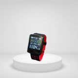 Yues F3 IOS/ANDROİD UYUMLU AKILLI KOL SAATİ - Normal Beden - Kırmızı - Siyah