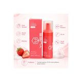 YUES Foaming Strawberry Mountwash Köpük Çilek Aromalı Ağız Gargarası Alkolsüz Ferah Nefes 60+ Kullanım