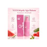 YUES Foaming Watermelon Mouthwash Köpük Karpuz Aromalı Ağız Gargarası Alkolsüz Ferah Nefes 60+ Kullanım