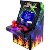 Yues Mini Arcade Atari – 200 Oyunlu Taşınabilir Nostalji Oyun Konsolu, Tek Kollu Renkli - Siyah