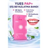 YUES PAP+ Diş Beyazlatma Bandı 28 Şerit 14 Kullanım 30 Dakikada Etkili Teeth Whitening Strips